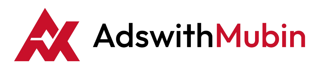 Ads with Mubin logo