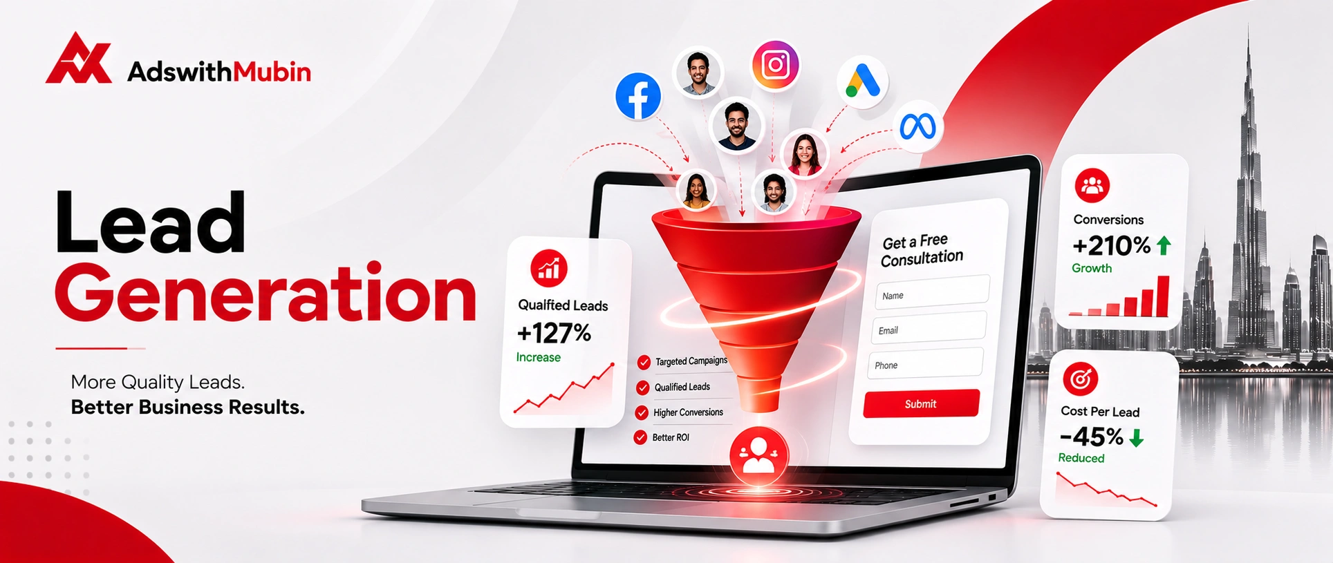 Lead Generation Freelancer in Dubai