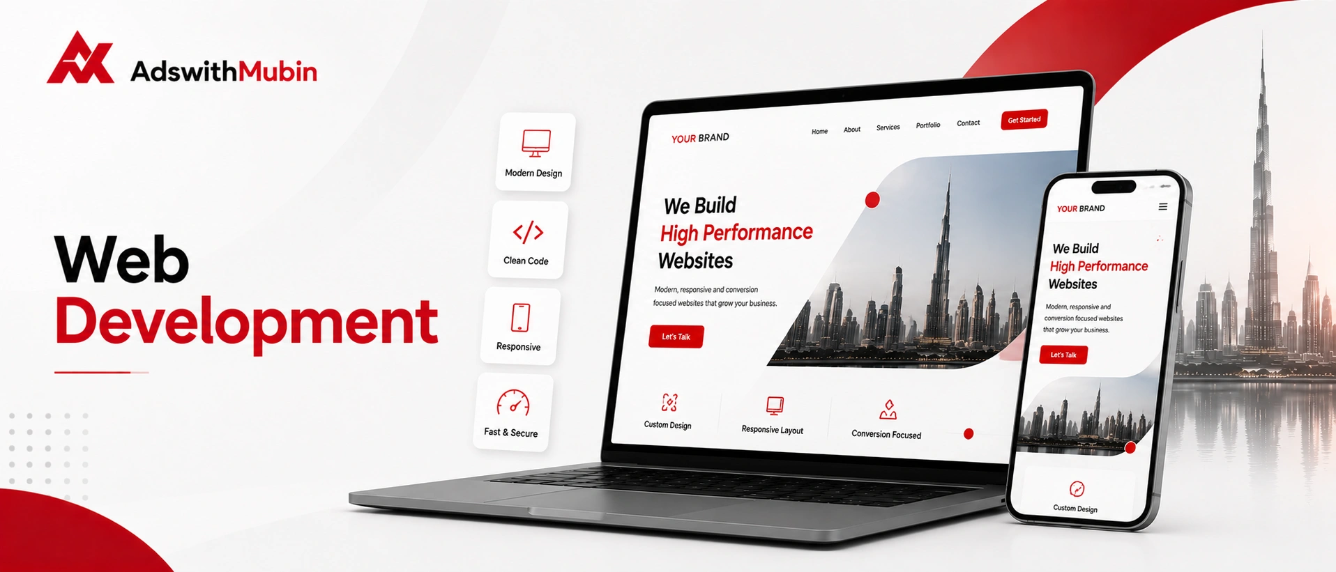 Website Design Freelancer in Dubai