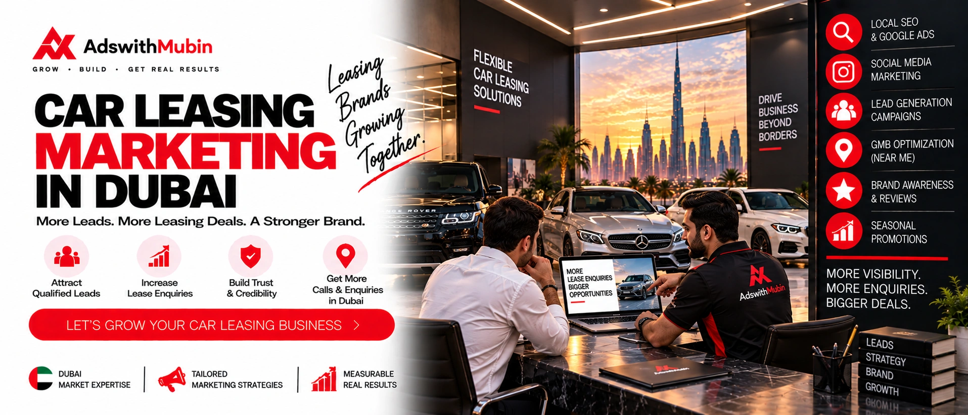 car leasing marketing in dubai