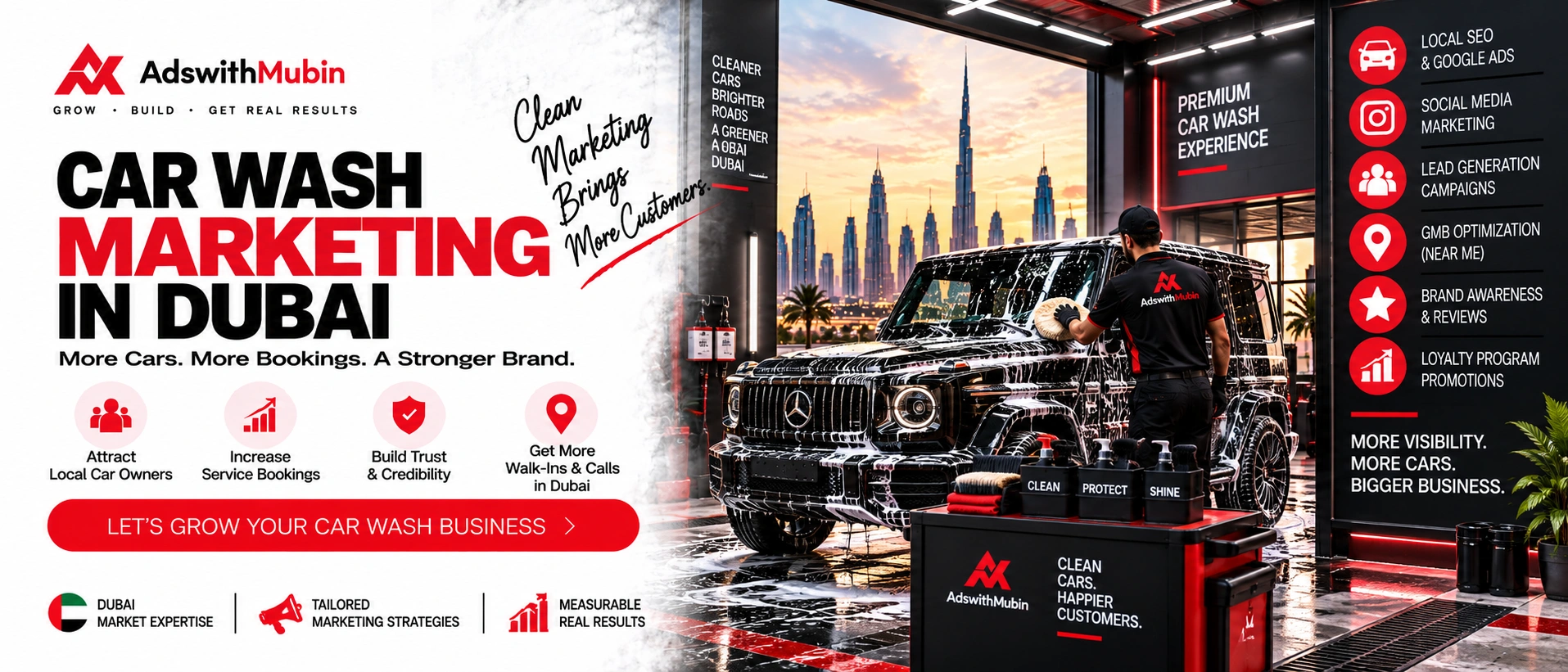 car wash marketing in dubai