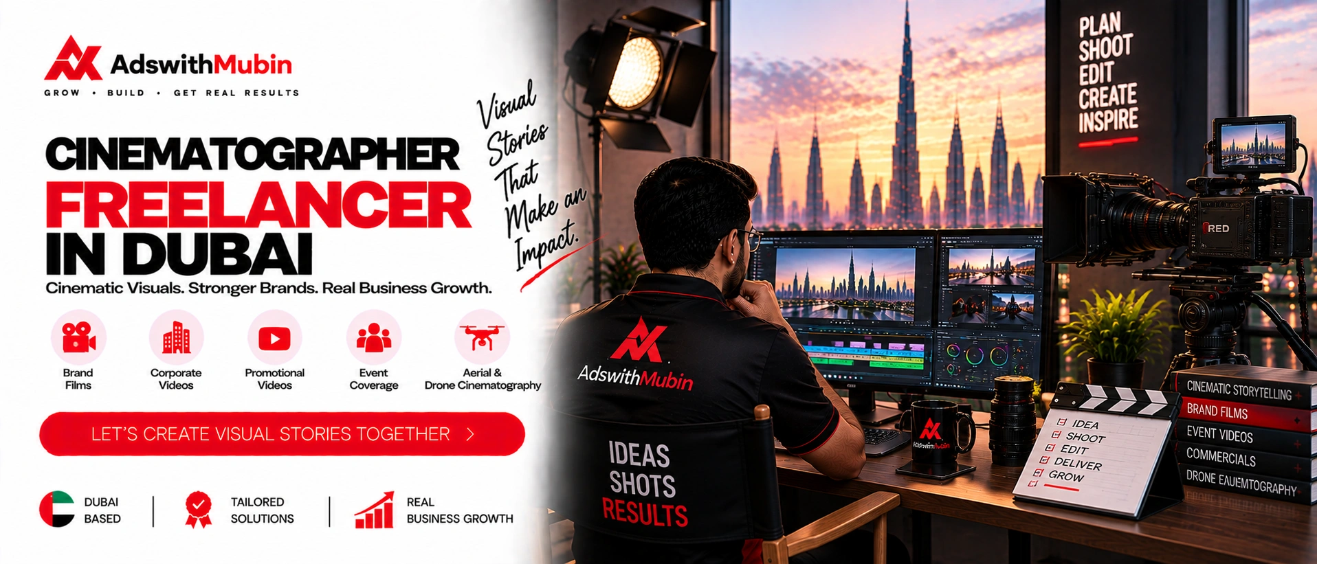 cinematographer freelancer in dubai
