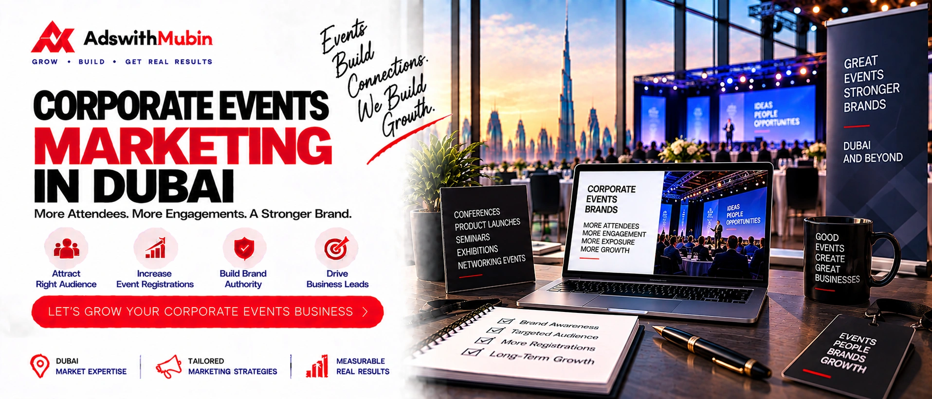 corporate events marketing in dubai