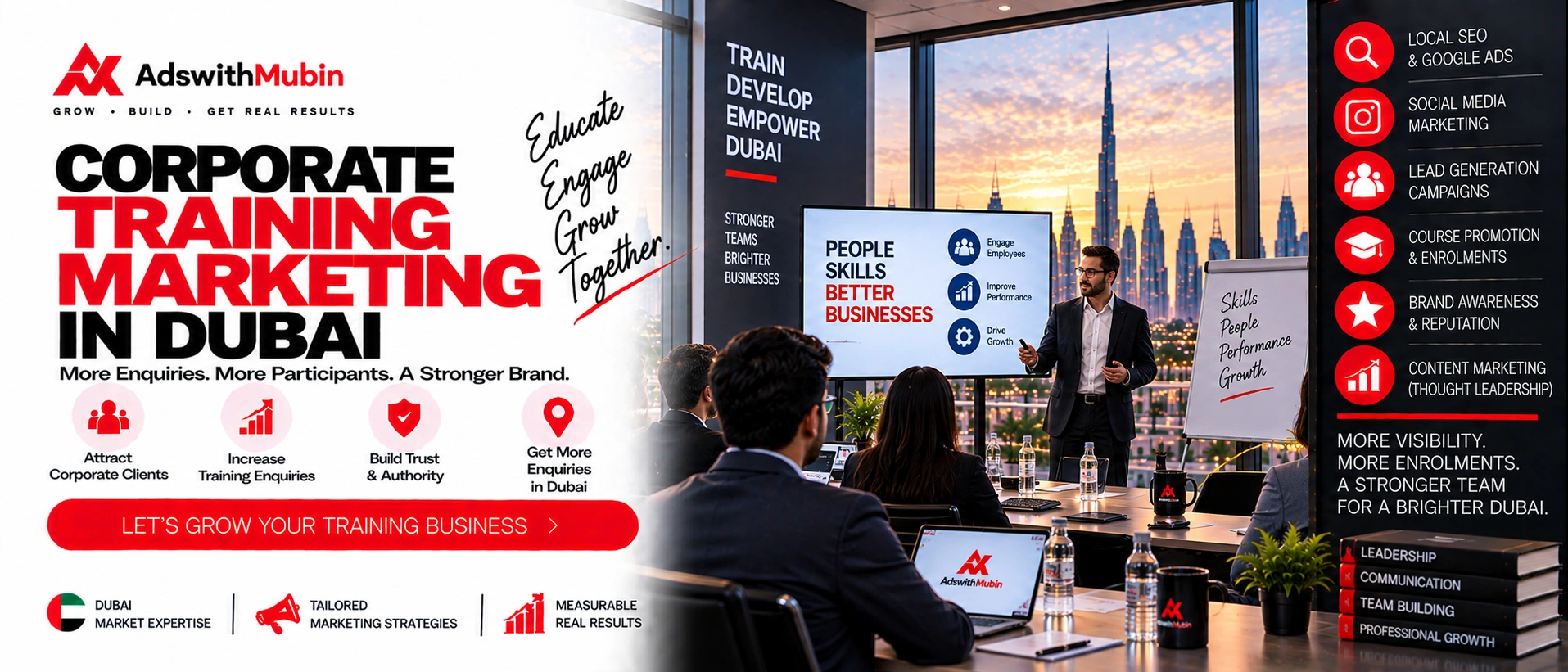 corporate training marketing in dubai