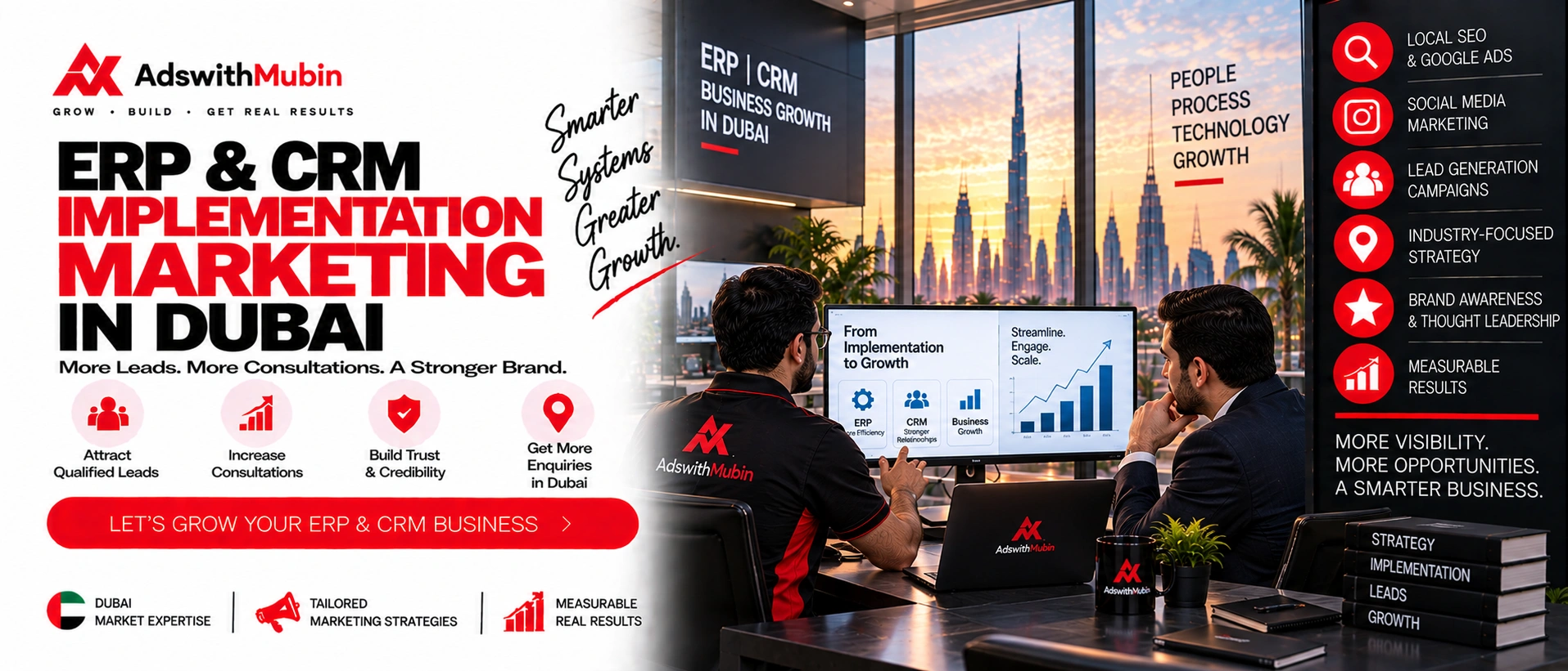 erp and crm implementation marketing in dubai