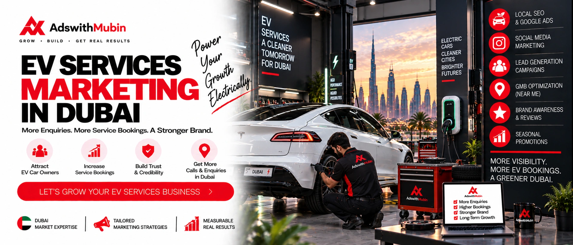 ev services marketing in dubai