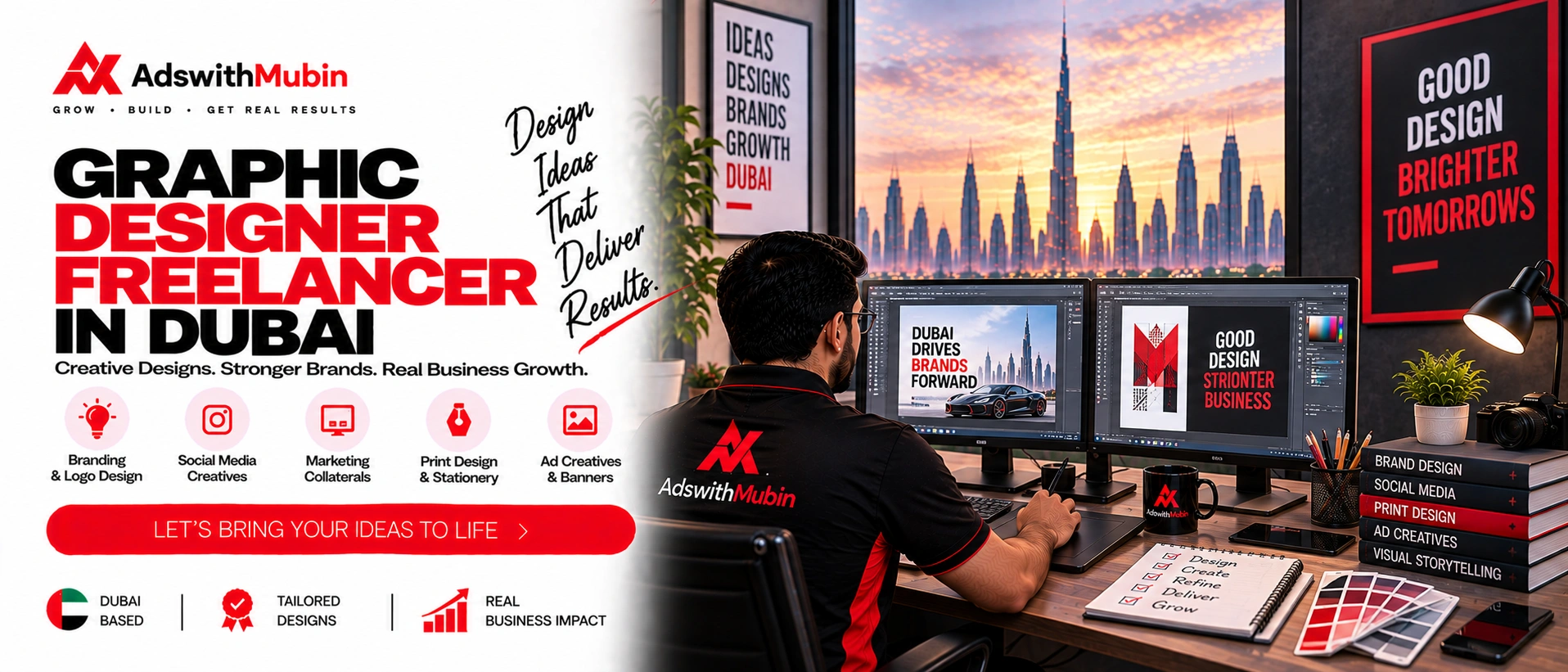graphic designer freelancer in dubai