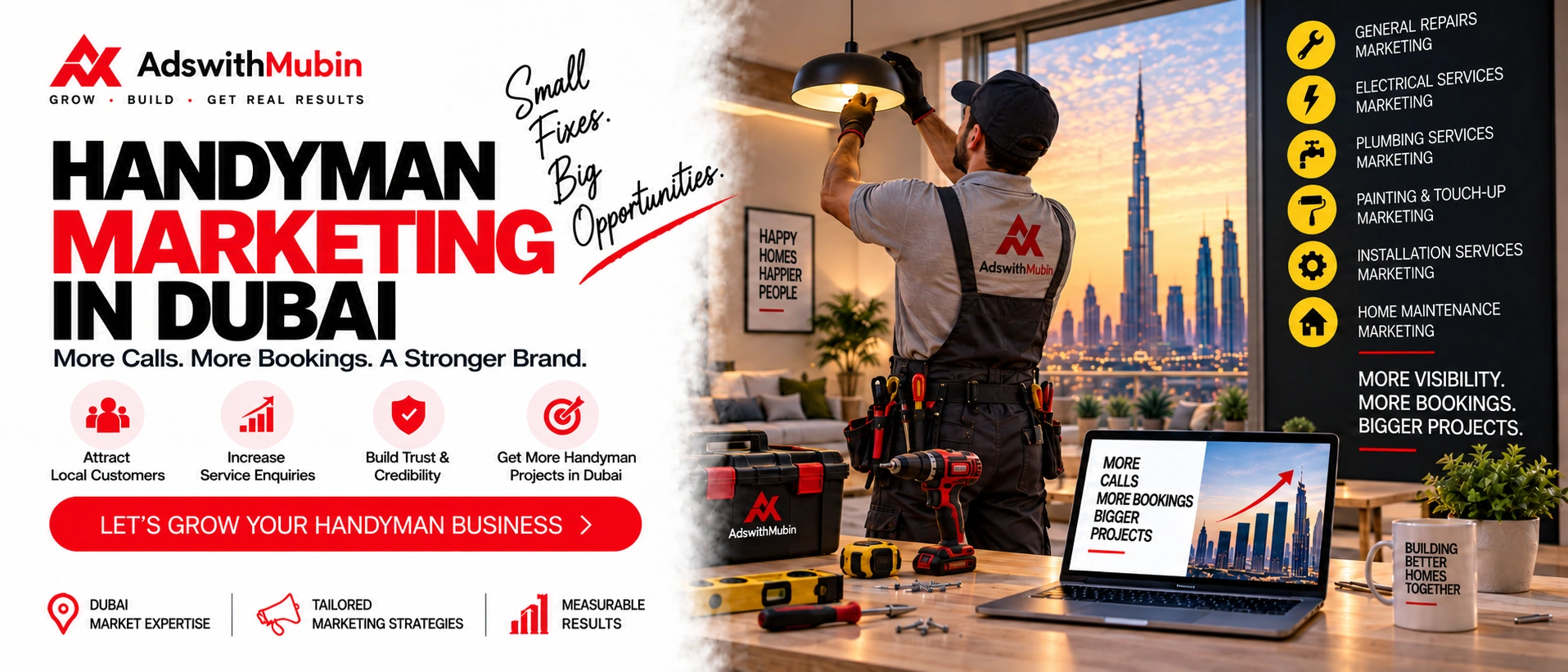 handyman marketing in dubai