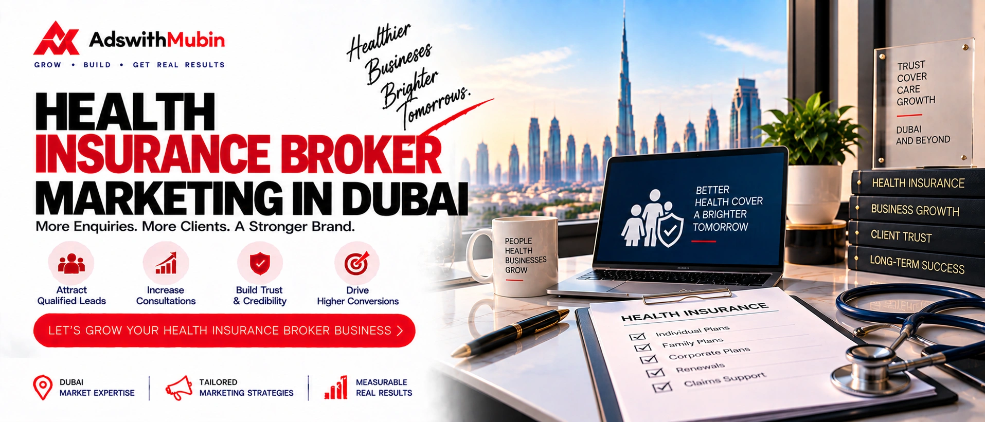 health insurance broker marketing in dubai