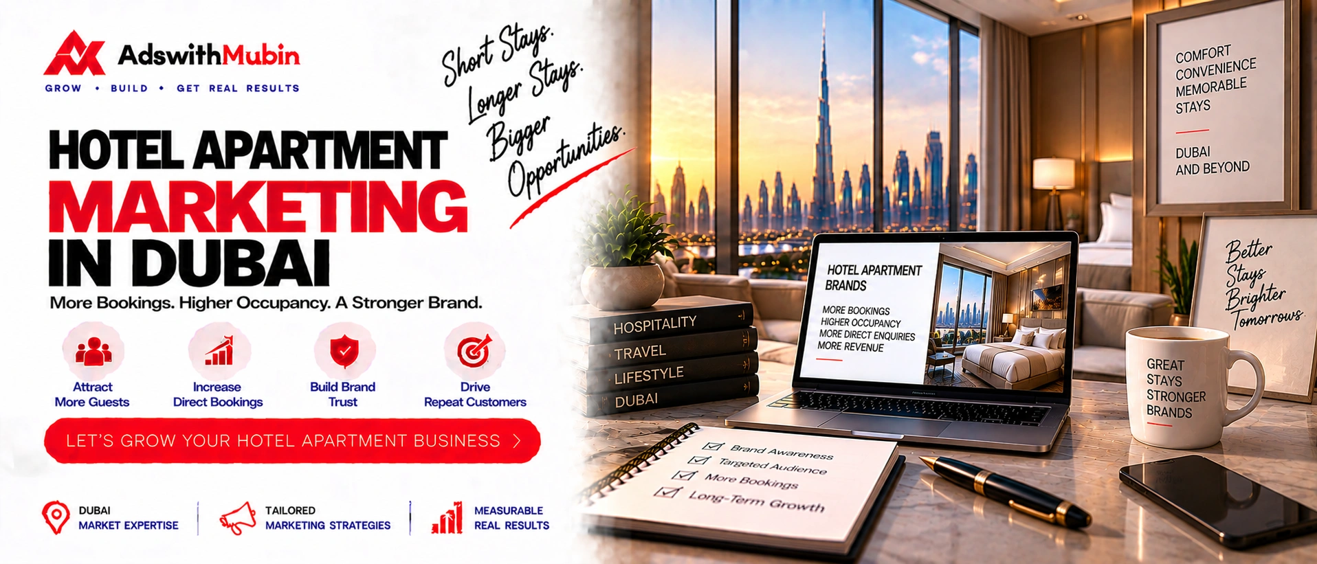 hotel apartment marketing in dubai