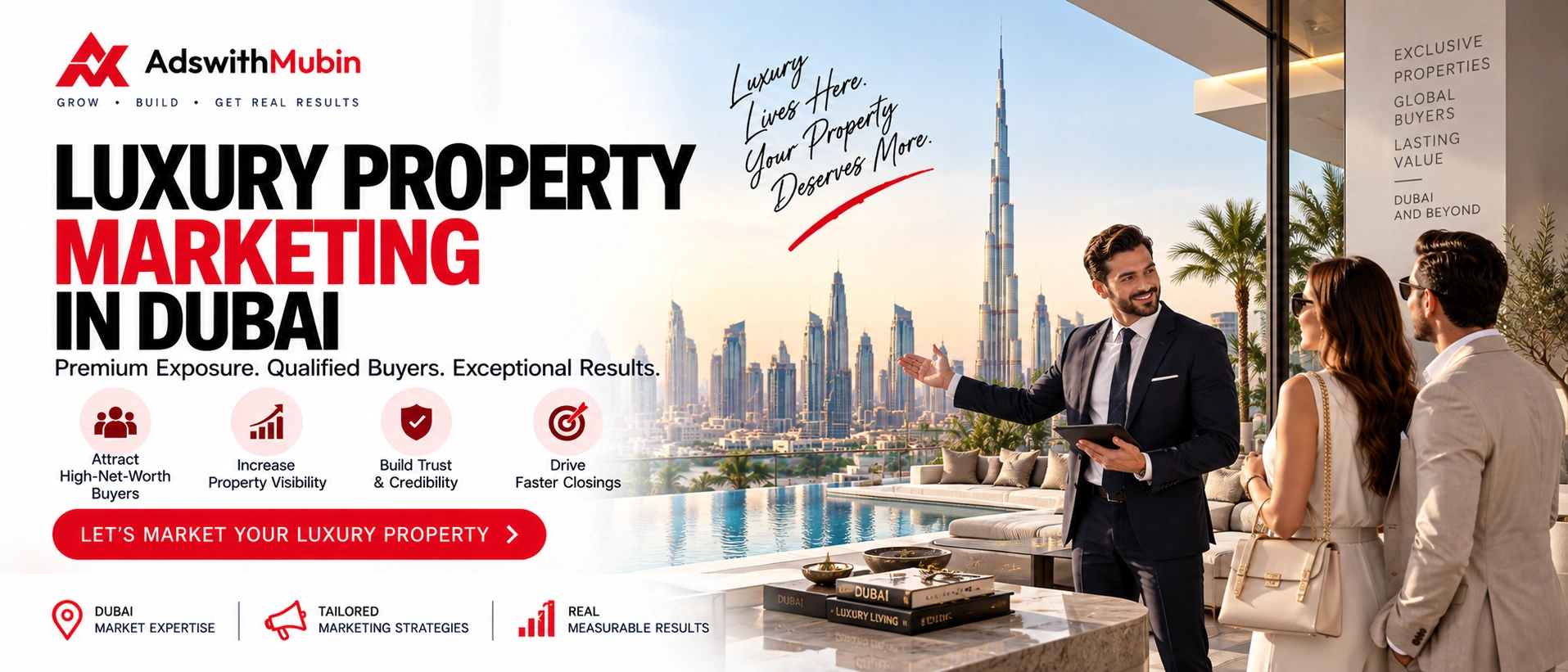 luxury property marketing in dubai