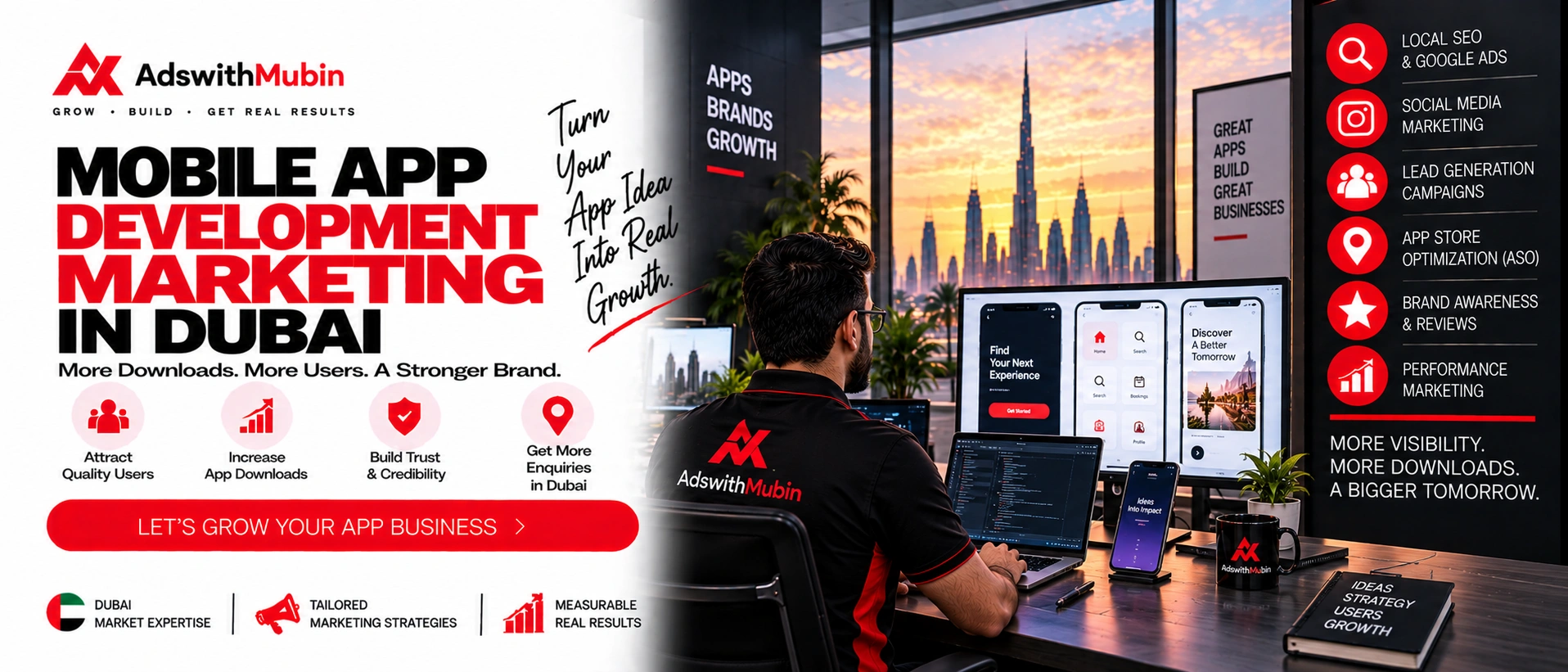 mobile app development marketing in dubai