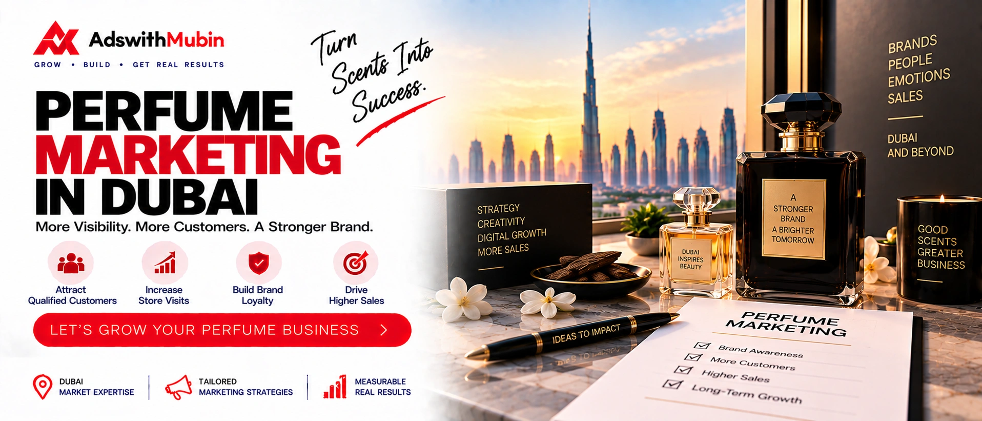 perfume marketing in dubai
