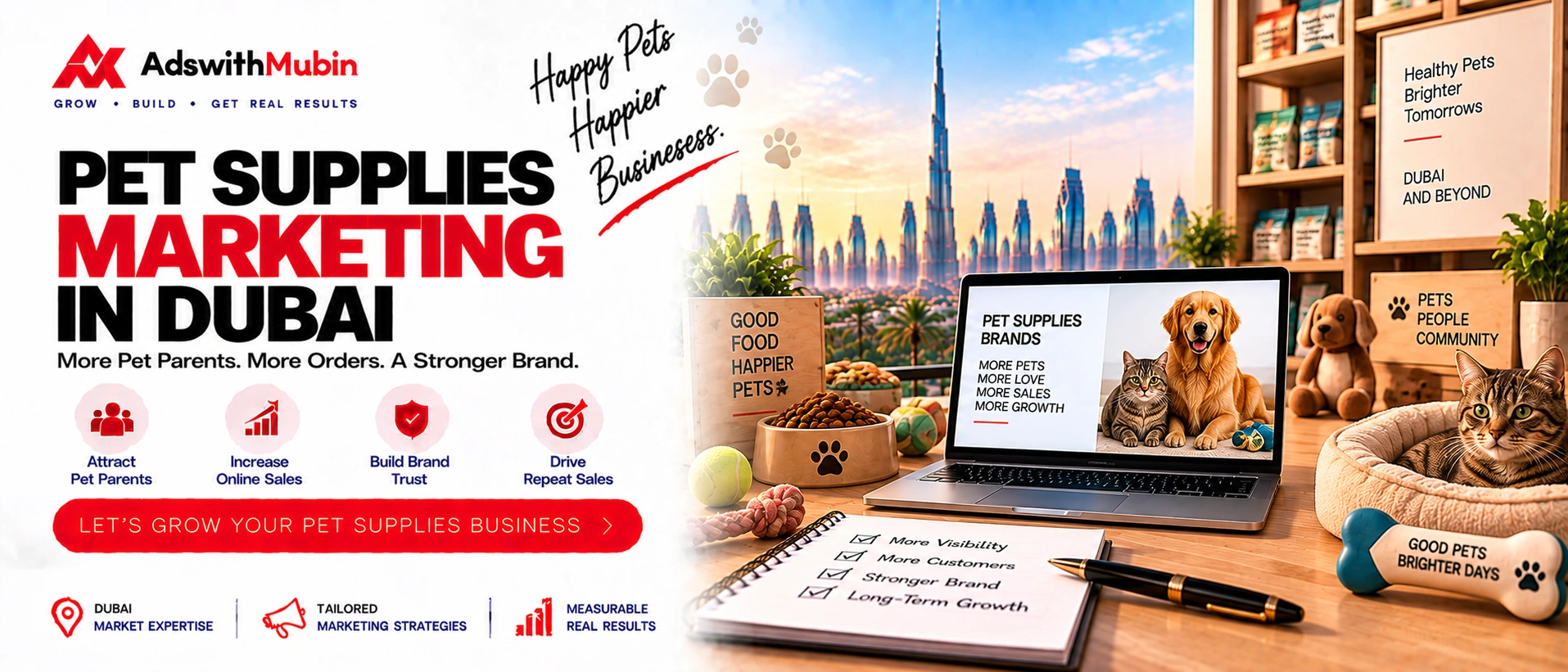 pet supplies marketing in dubai