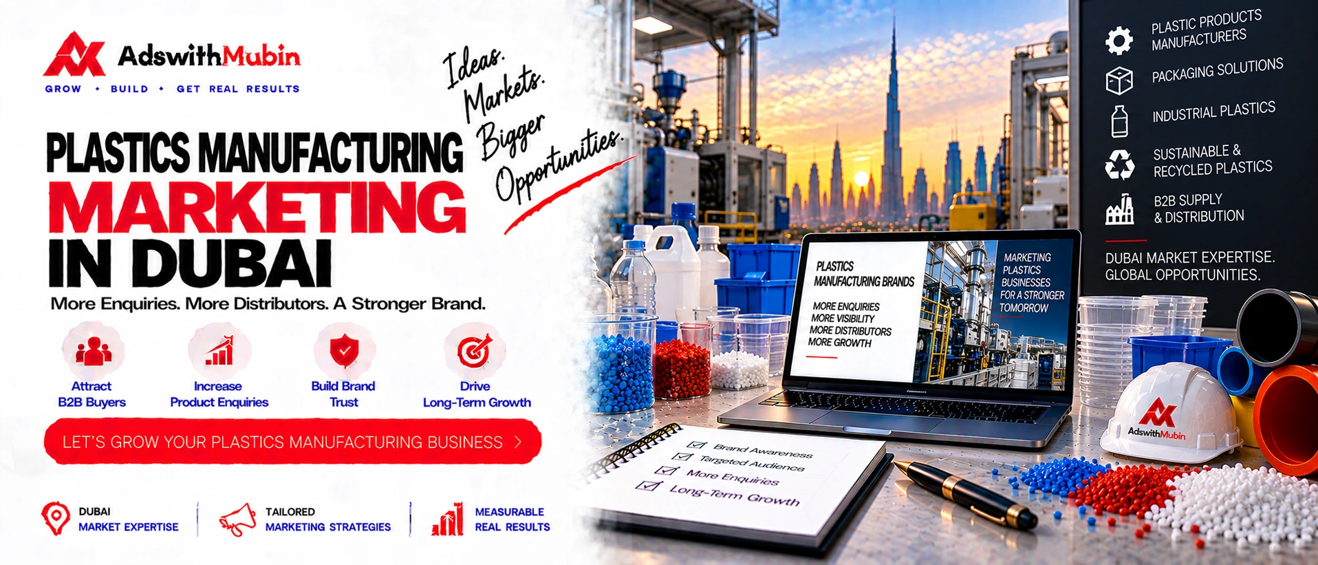 plastics manufacturing marketing in dubai