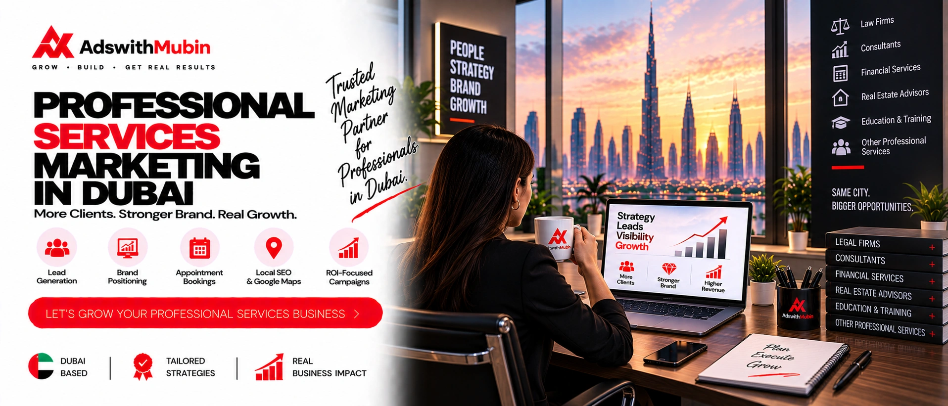 professional services marketing dubai