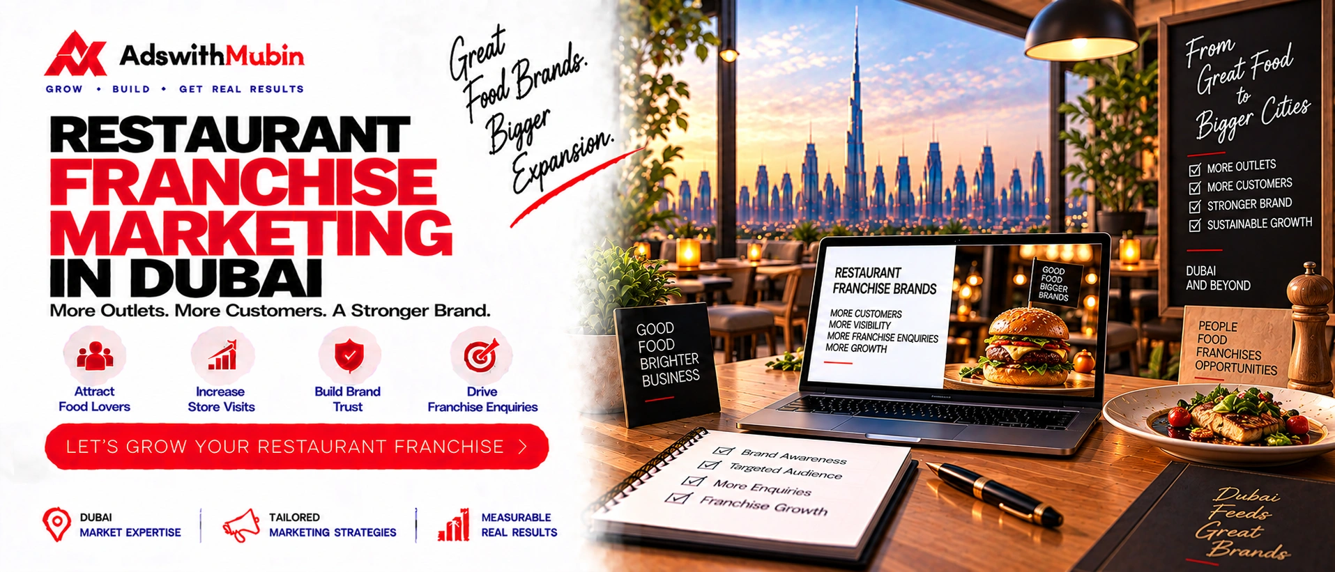 restaurant franchise marketing in dubai