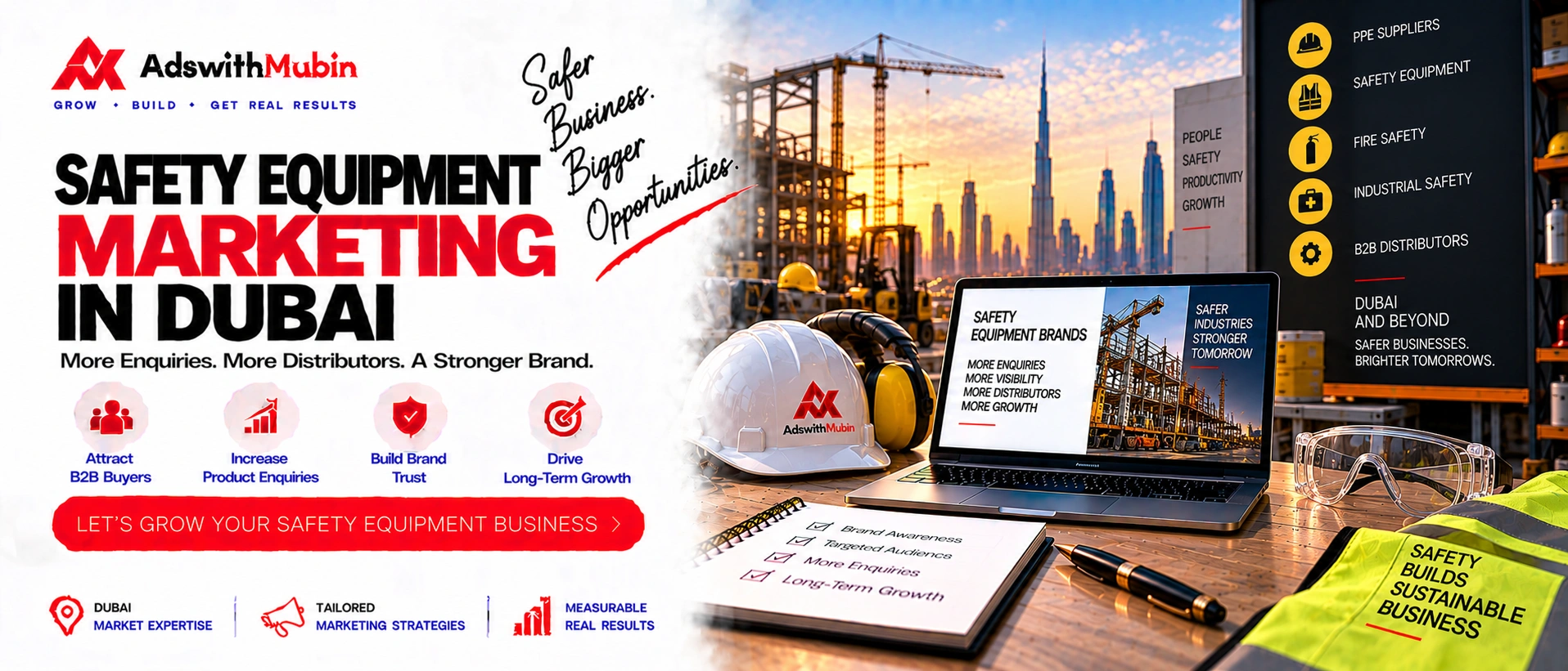 safety equipment marketing in dubai
