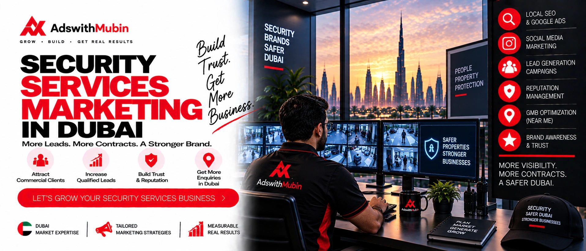 security services marketing in dubai