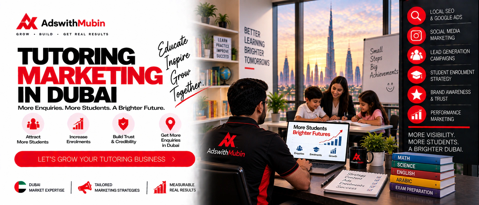 tutoring marketing in dubai