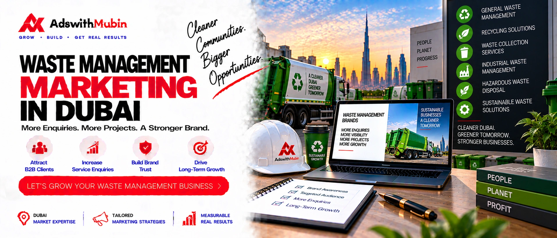 waste management marketing in dubai