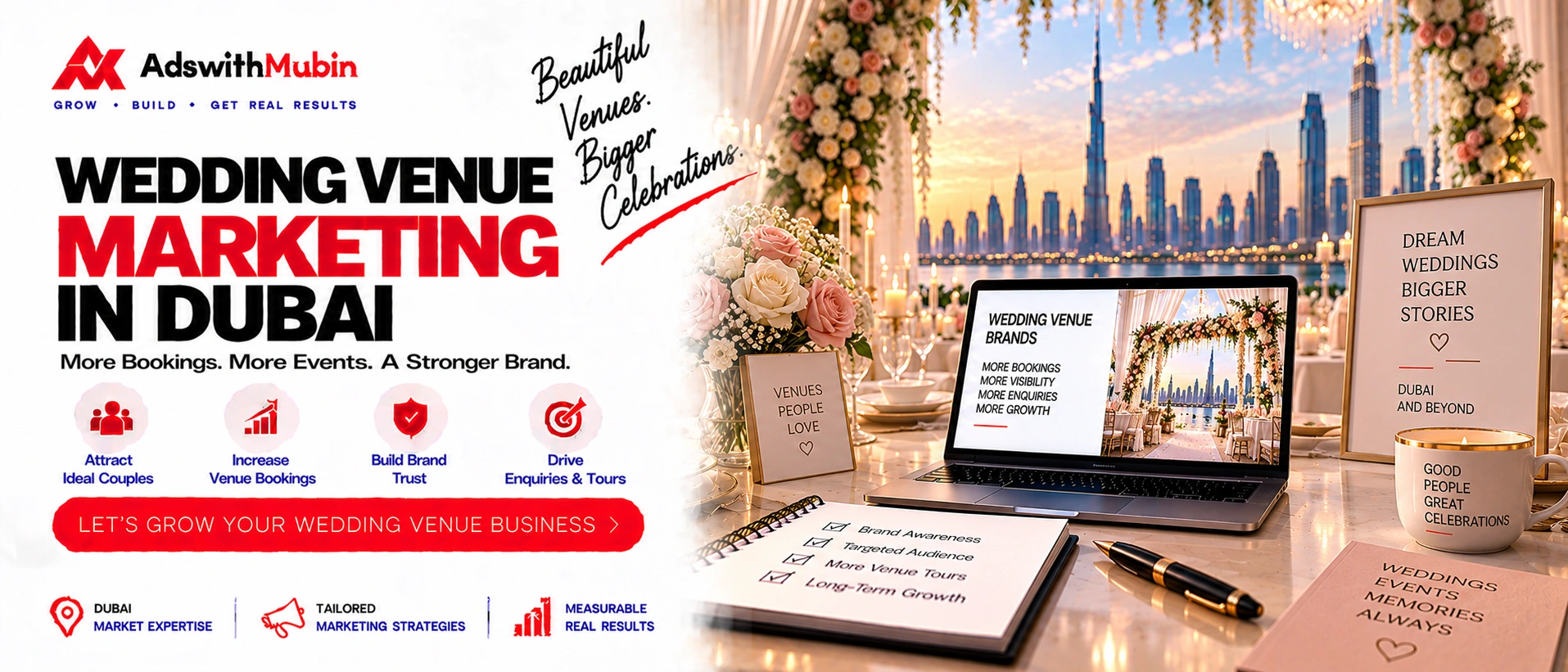 wedding venue marketing in dubai
