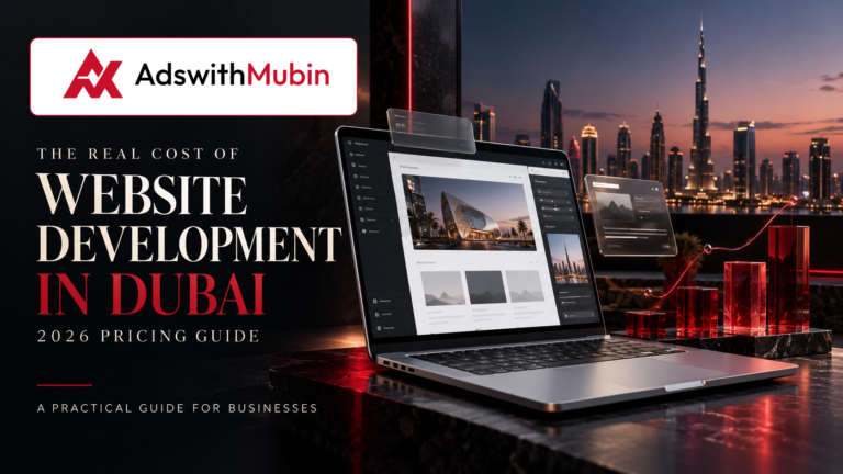 Website development cost in Dubai 2026 price guide
